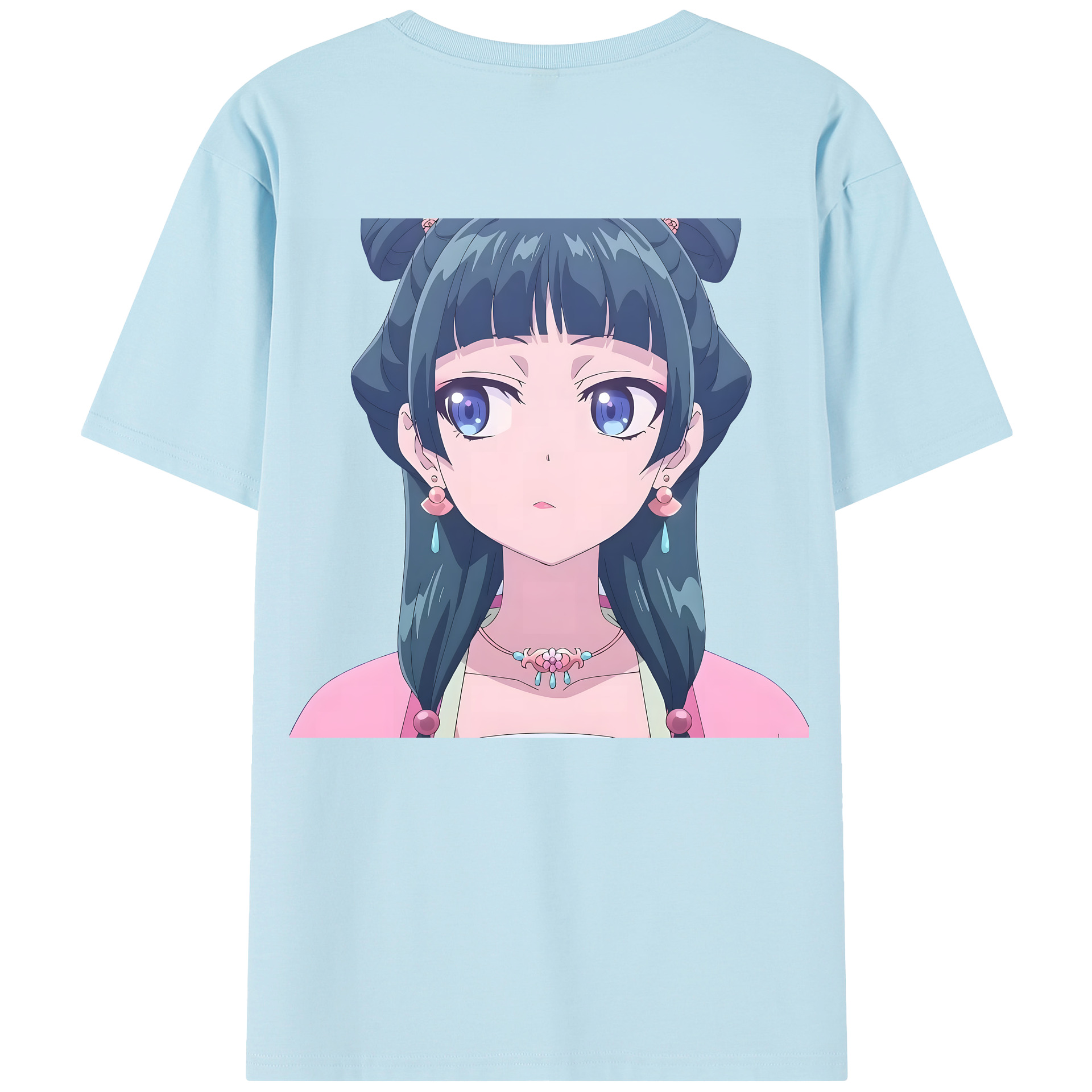 （画像用） 薬屋のひとりごと The Apothecary Diaries 綿100％半袖Tシャツ（背面プリント）